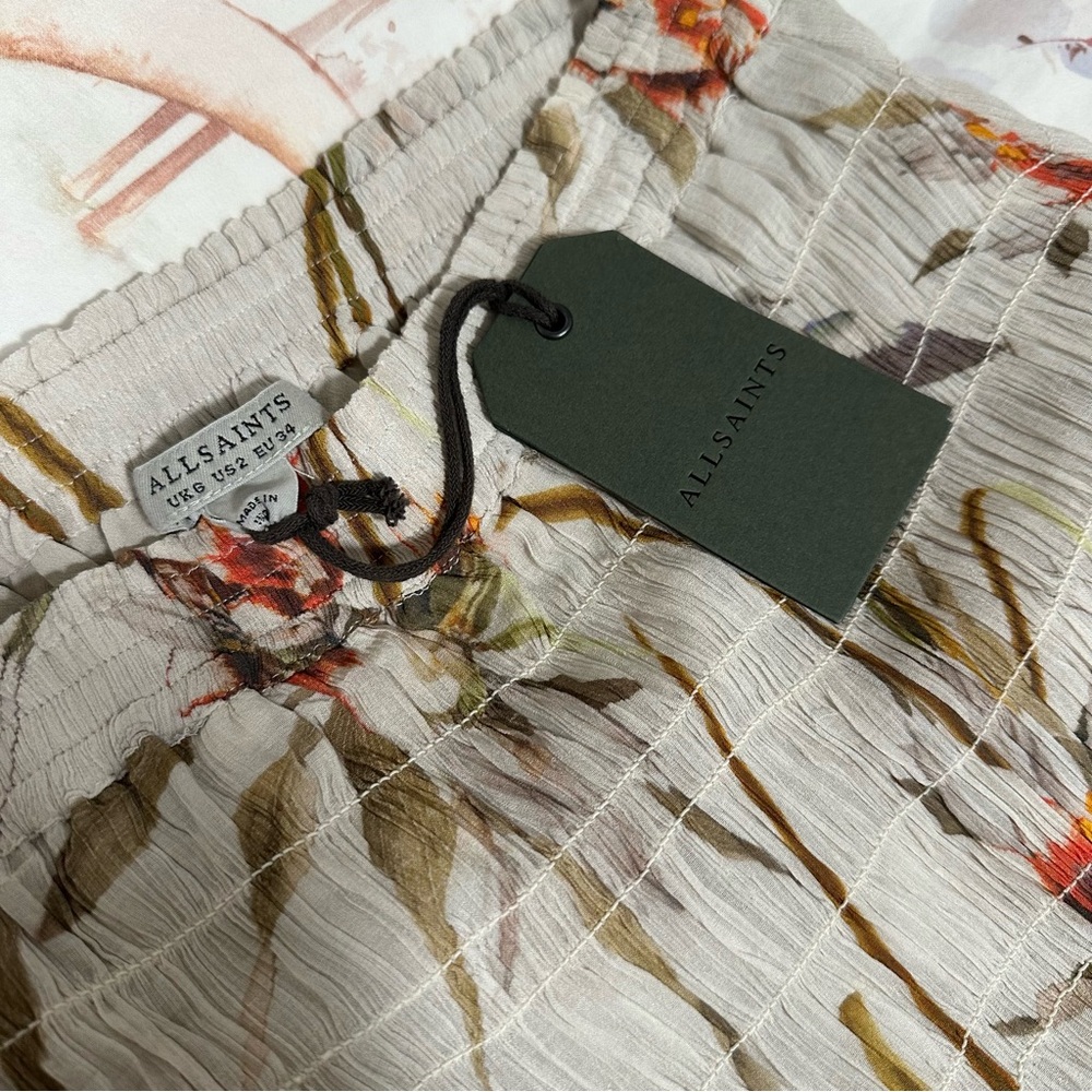 ALLSAINTS Ellie Dorada Dress Size 2. NWT - Picture 8 of 16